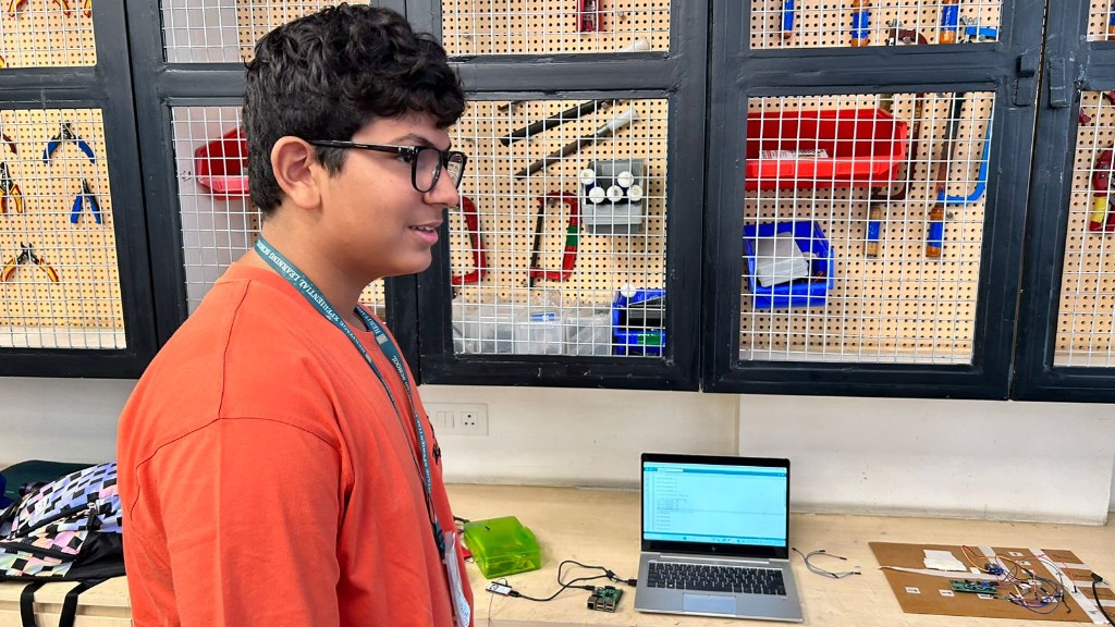 Building assistive hardware: Raspberry Pi, sensors, and prototype boards on a workbench